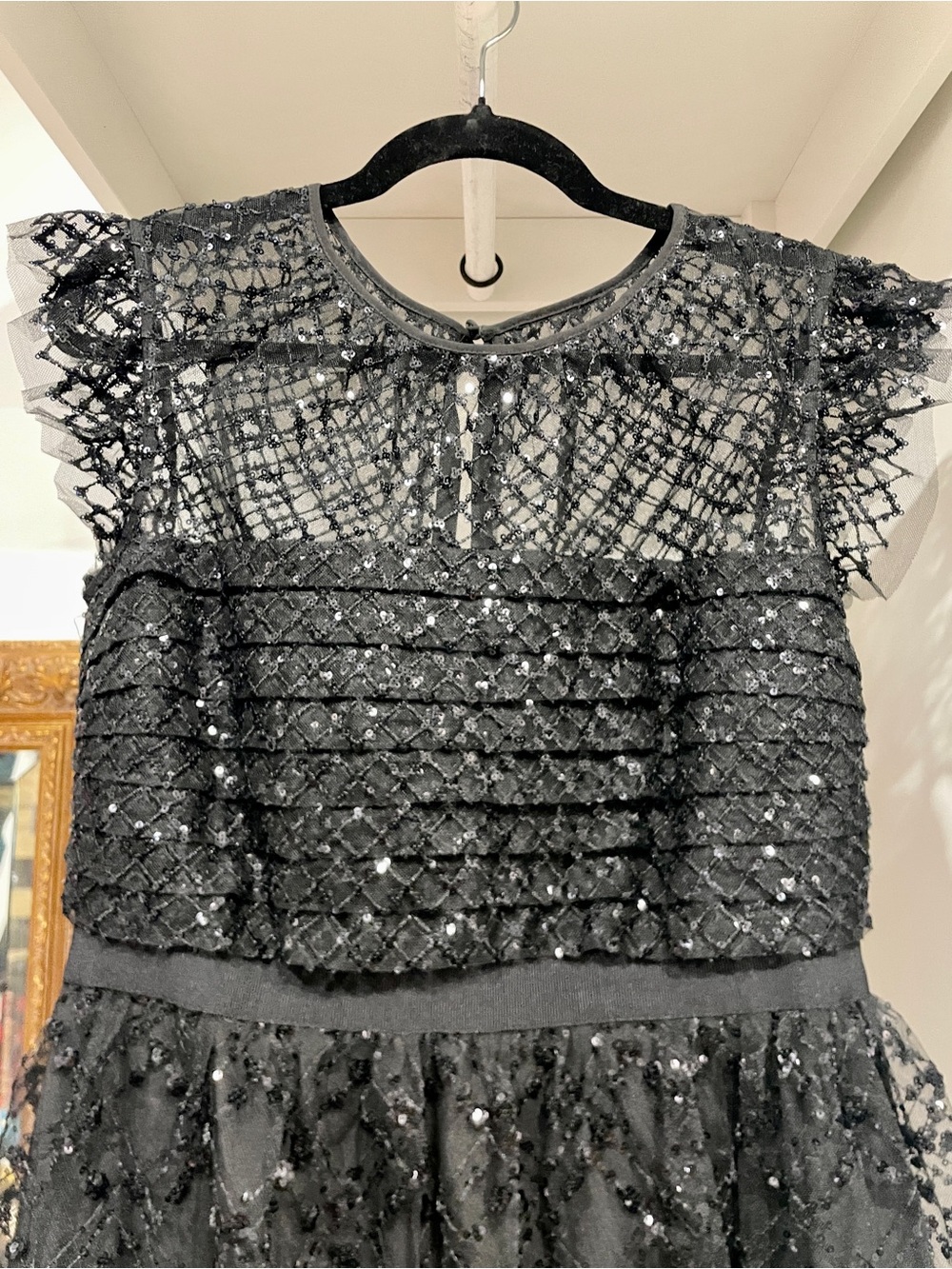 NWT Self Portrait Sequin Gown, 10 - Picture 3 of 5